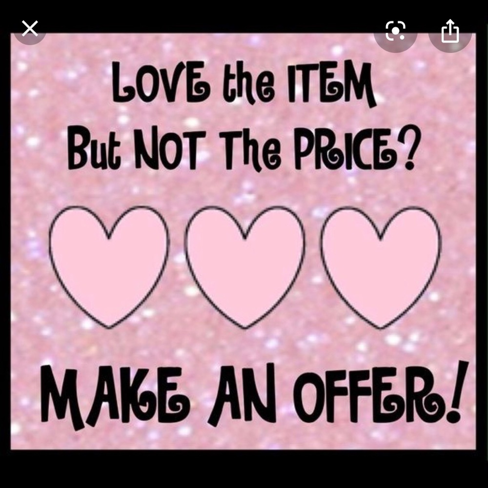 Feel free to make an offer 😃